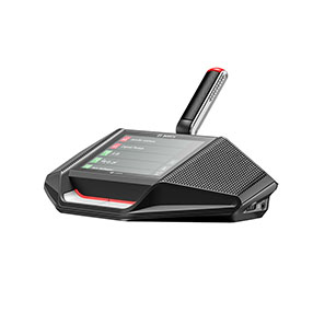 DCNM-DE 帶觸摸屏的討論設備