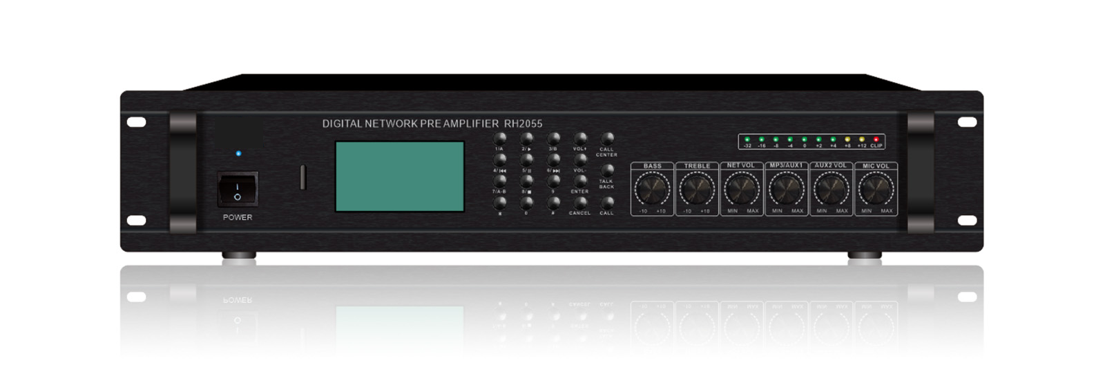 ZGR7855  4.3寸觸摸屏網絡前置放大器