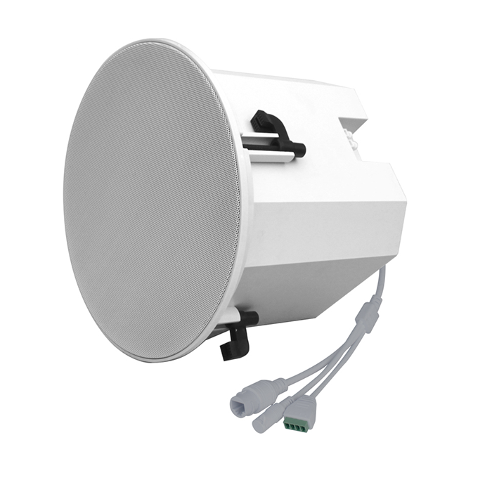 ZGR7165P  6.5寸低音30WPOE網絡同軸吸頂音箱