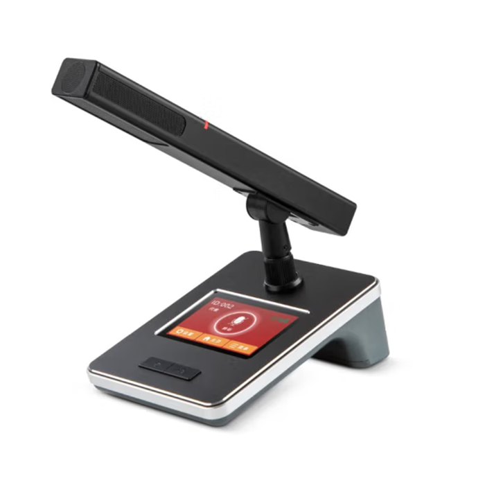 BK-6939A  數字視像有線會議系統主席單元（3.5觸摸屏 可修改背景顏色，定制企業logo）