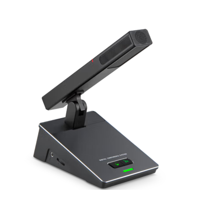 BK-6928A  數字雙系統雙備份會議主席單元 （全金屬底座+金屬方管）（八芯線或RJ45網線連接）