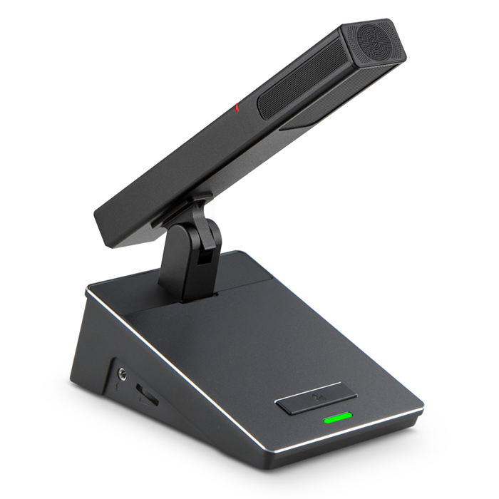 BK-6928B  數字雙系統雙備份會議代表單元 （全金屬底座+金屬方管）（八芯線或RJ45網線連接）