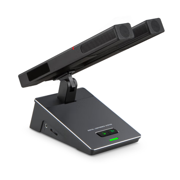 BK-6928A  數字雙系統雙備份會議主席單元 （全金屬底座+金屬雙方管）（八芯線或RJ45網線連接）