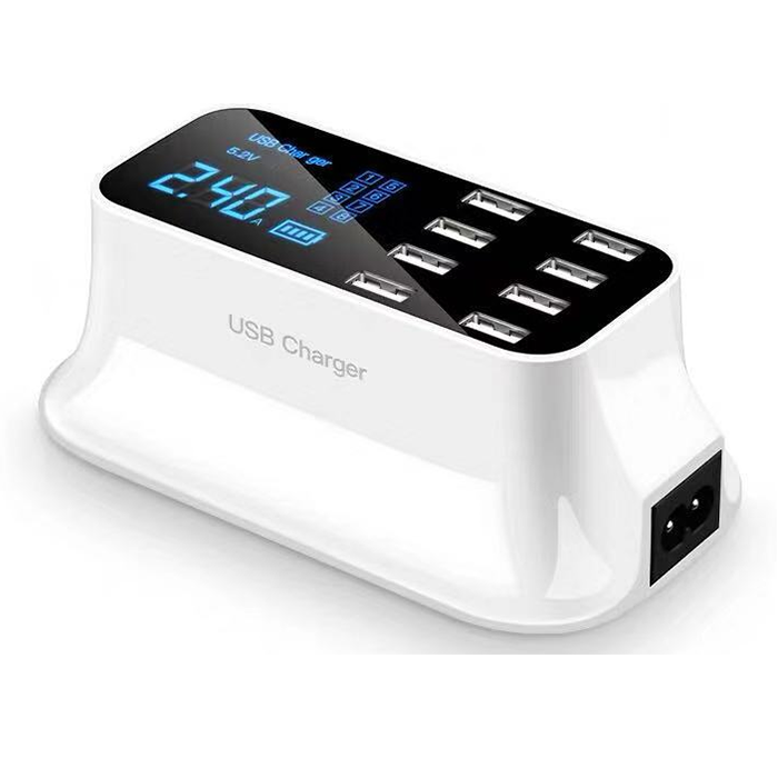 BC-8USB  專業級八口USB陣列話筒充電器（配套鋰電池使用）