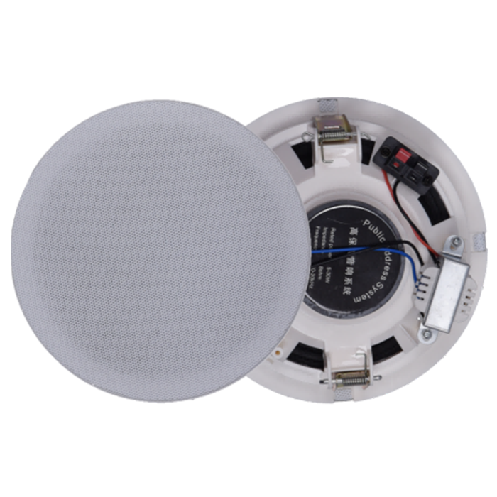 ZY106T  6寸10W無后罩吸頂揚聲器