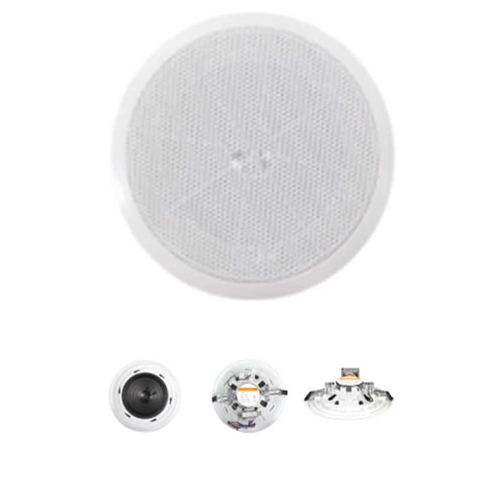 ZY503TS  5寸3W定壓防水浴室/床頭吸頂喇叭