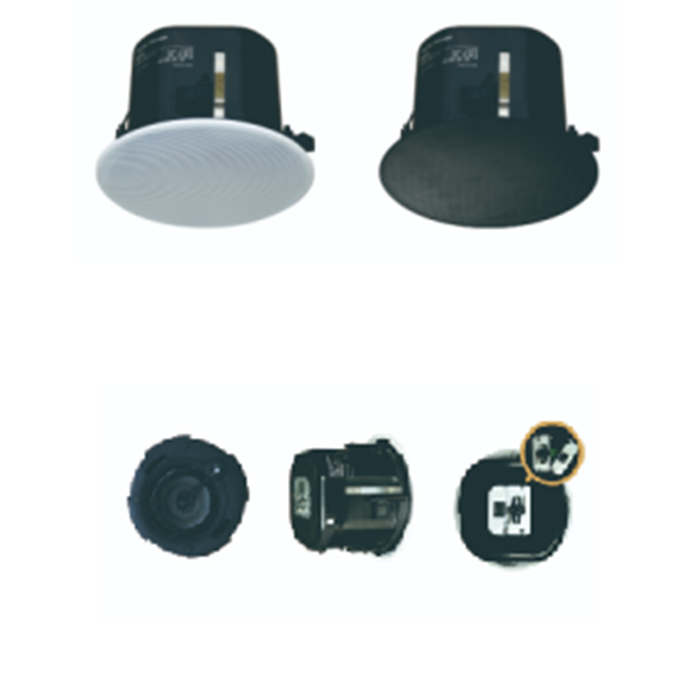 ZY660CT  仿YAMAHA6.5寸60W同軸帶后罩吸頂音箱