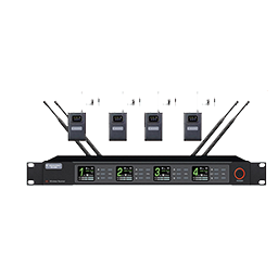 JSU-9468  一托四無線領夾/頭戴話筒